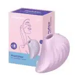 Vibrador Satisfyer Pearl Diver Violet Air Pulse duplo