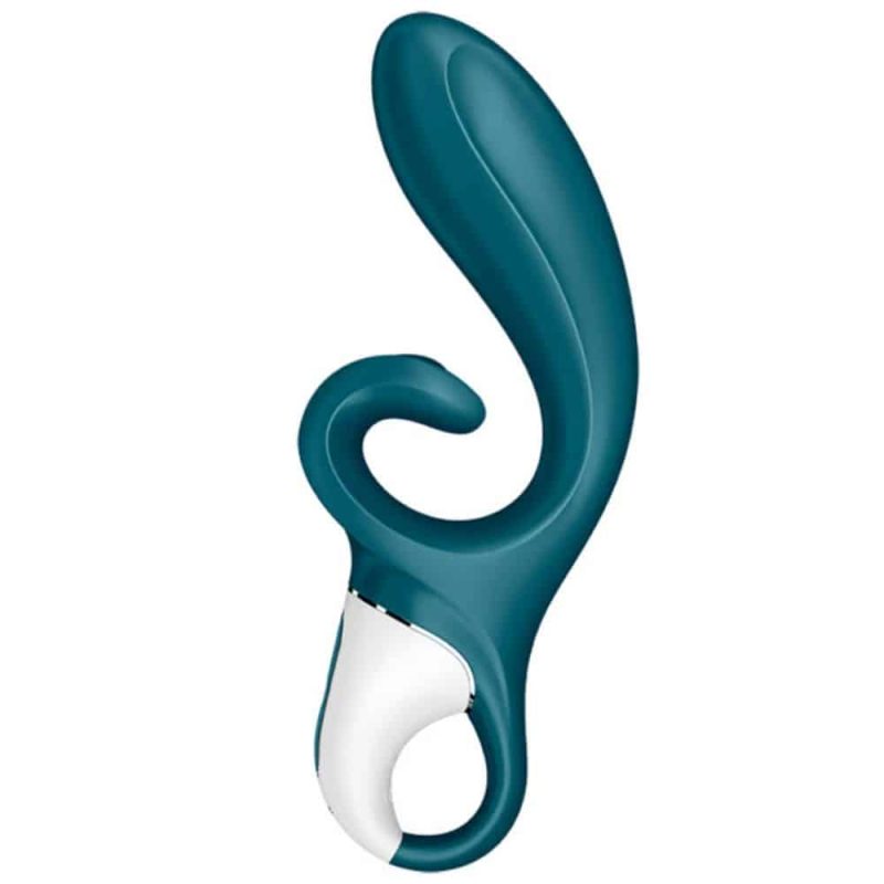Satisfyer Hug Me Verde - Vibrador de ponto G e estimulador clitoriano com APP - Imagem 2