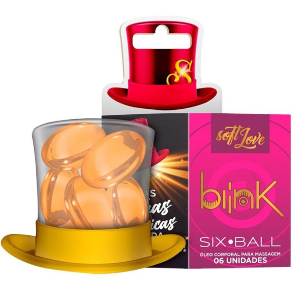 Six Ball Blink Bolinha Anal 6 Unidades Soft Love