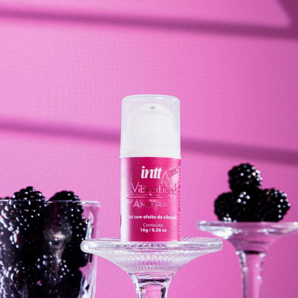 Vibration! Gel vibrador liquido Sabor Amora 17g - Intt Cosméticos 4 Vibration! Gel vibrador liquido Sabor Amora 17g - Intt Cosméticos - Imagem 4