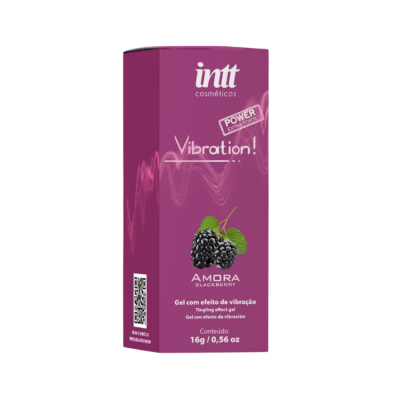 Vibration! Gel vibrador liquido Sabor Amora 17g - Intt Cosméticos 15 Vibration Gel vibrador liquido Sabor Amora 17g 3