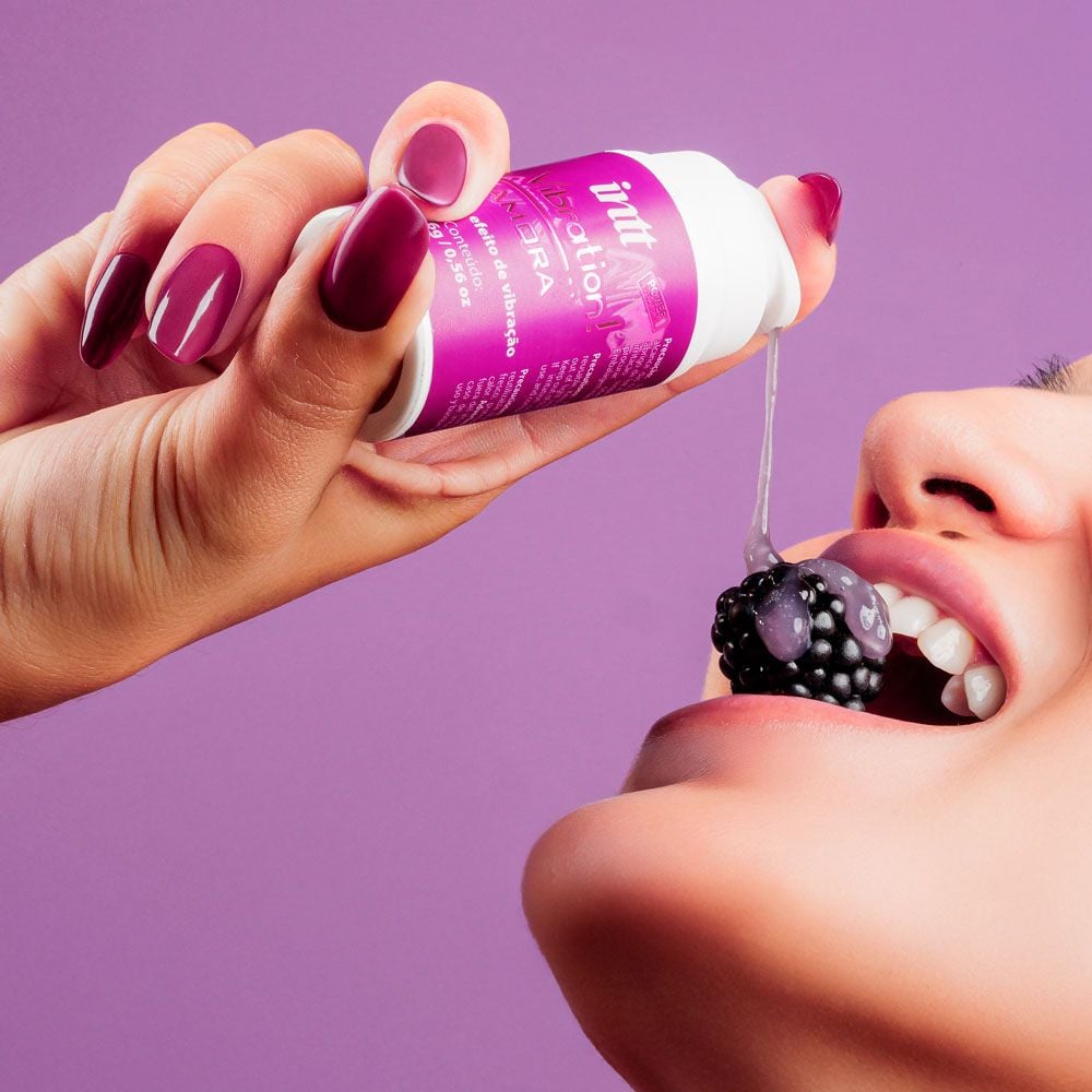 Vibration! Gel vibrador liquido Sabor Amora 17g - Intt Cosméticos 6 Vibration! Gel vibrador liquido Sabor Amora 17g - Intt Cosméticos - Imagem 6