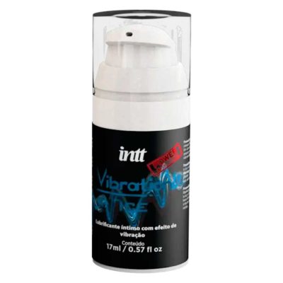 Alternative view of Vibration Power! Vibrador liquído beijável 17ml - Ice