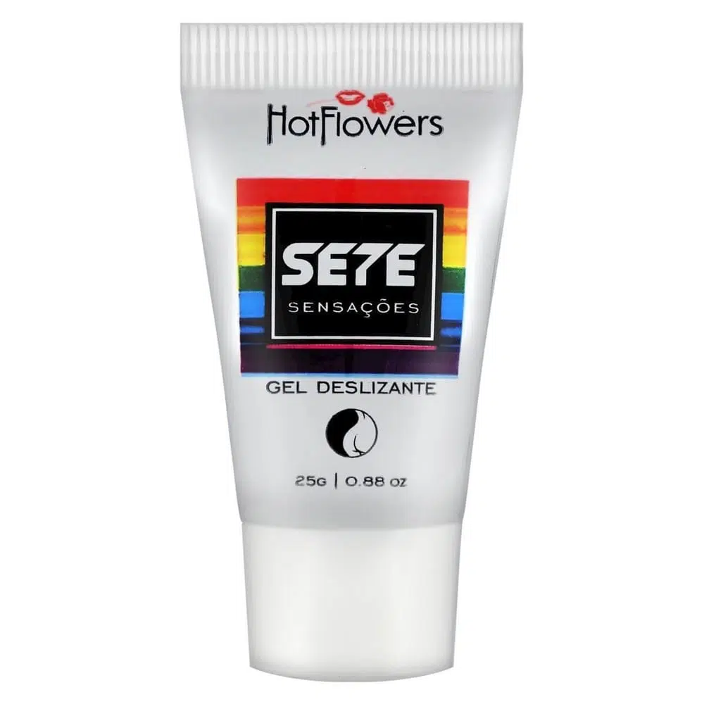Gel Sete Sensações 25g Hot flowers  Dessensibilizante Anal
