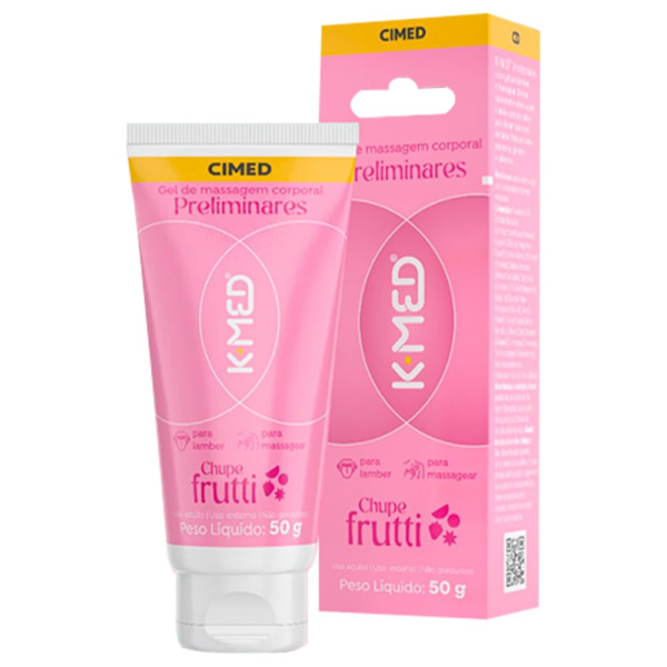 K-med gel excitante para preliminares sabor tutti frutti