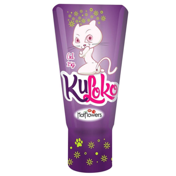 Gel dessensibilizante para sexo anal a base d'água - Hot flowers Kuloko 15g