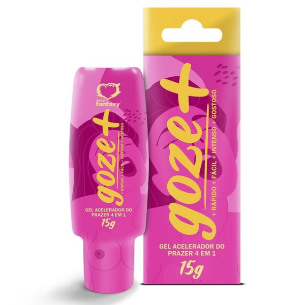 Gel Excitante Feminino 4 em 1 Goze + Acelerador do Prazer - 15g