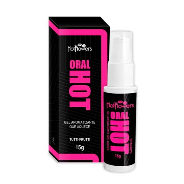 Oral Hot Gel Excitante 15G Hot Flowers