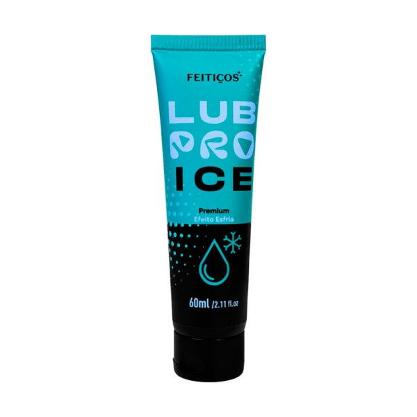 Lubpro ice Premium lubrificante efeito gelado 60ml feitiços aromáticos