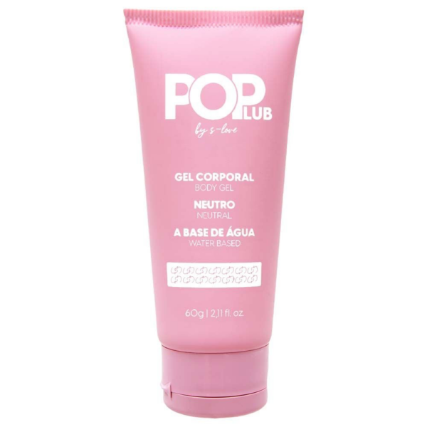 Pop Lub Lubrificante Neutro a base de água 60G