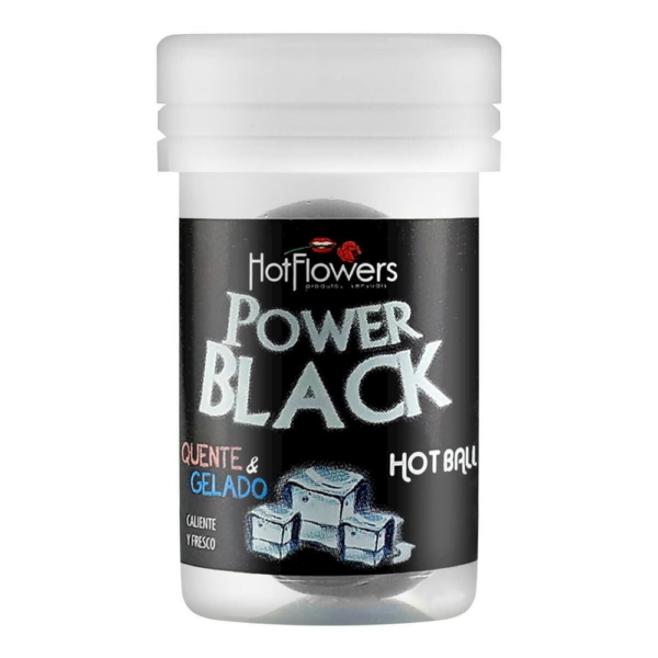 Bolinha Hot Ball Power Black - Quente e Gelado