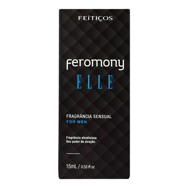 Perfume com feromônio masculino que gera atração na mulher Feromony Elle - 15 ml - Image 4