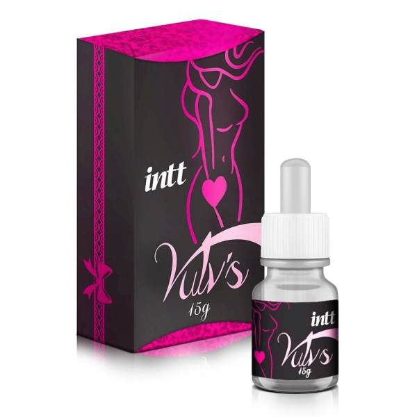 Intt vulvs - Excitante feminino 4 em 1 (lubrifica, excita, esquenta e estimula) - 15 g