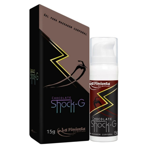 Total Shock Gel Eletrizante Vibrador liquido sabor Chocolate 15G Feitiços