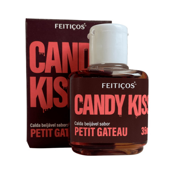 Candy kiss Calda beijável para sexo oral Sabor Petit Gateau - Feitiços aromáticos 35ml