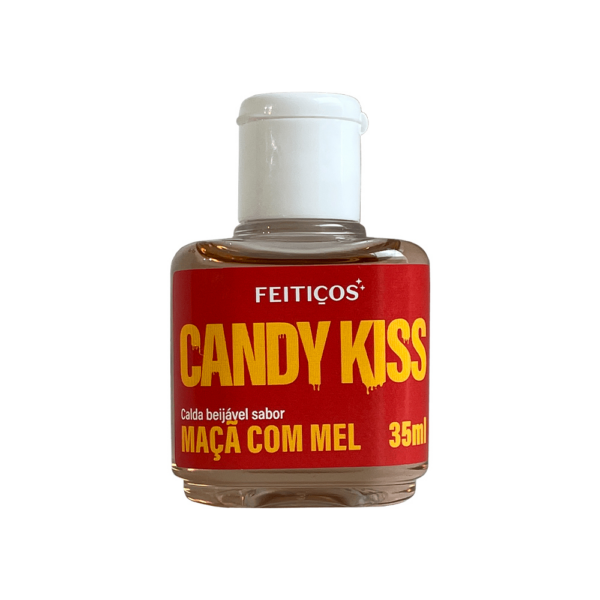 Candy kiss Calda beijável para sexo oral Sabor Maçã com Mel - Feitiços aromáticos 35ml - Image 2