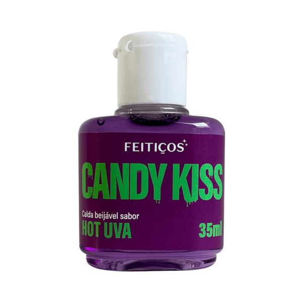 Candy kiss Calda beijável Hot para sexo oral Sabor Uva - Feitiços aromáticos 35ml - Image 2