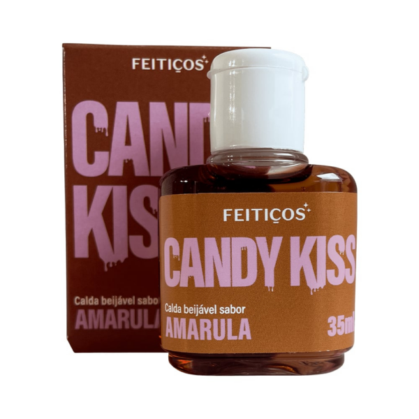 Candy kiss Calda beijável para sexo oral Sabor Amarula - Feitiços aromáticos 35ml