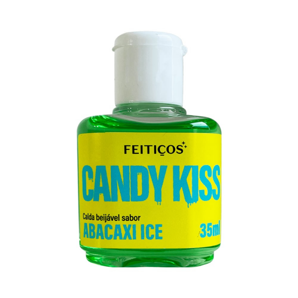 Candy kiss Calda beijável para sexo oral Sabor Abacaxi Ice - Feitiços aromáticos 35ml - Image 2