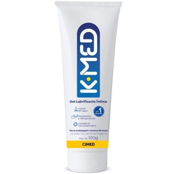 Gel lubrificante íntimo 100g k-med