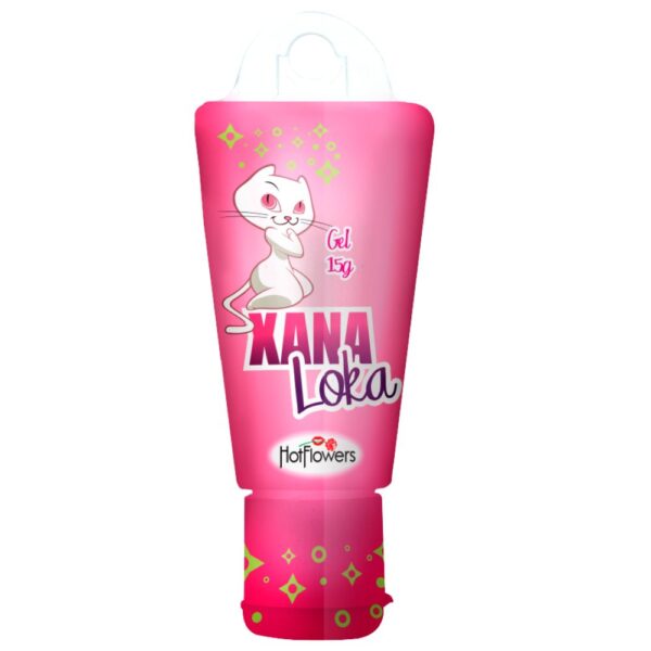 Xana loka - Excitante feminino com efeito de refrescância, aquecimento e leves vibrações - 15g