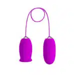 Vibrador Massageador de Ponto G e Clitóris Daisy Roxo - Pretty Love - Imagem 3