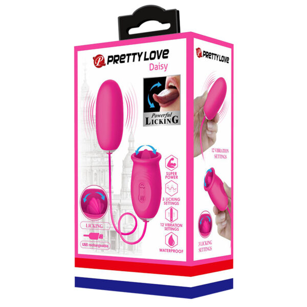 Vibrador Massageador de Ponto G e Clitóris Daisy - Pretty Love - Image 8