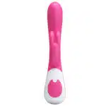 Vibrador com estimulador de clitóris coelho - Vincent Pretty love - Imagem 2