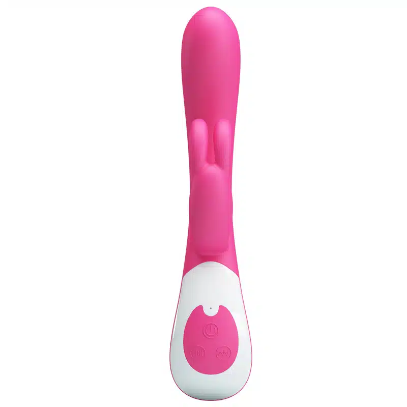 Vibrador com estimulador de clitóris coelho  Vincent Pretty love  Imagem 2