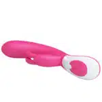 Vibrador com estimulador de clitóris coelho - Vincent Pretty love - Imagem 3