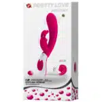 Vibrador com estimulador de clitóris coelho - Vincent Pretty love - Imagem 6
