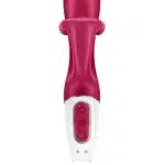 Satisfyer embrace me vermelho Vibrador estimulador de clitóris e ponto g com motor duplo 12 modos de vibrações potentes - Imagem 4