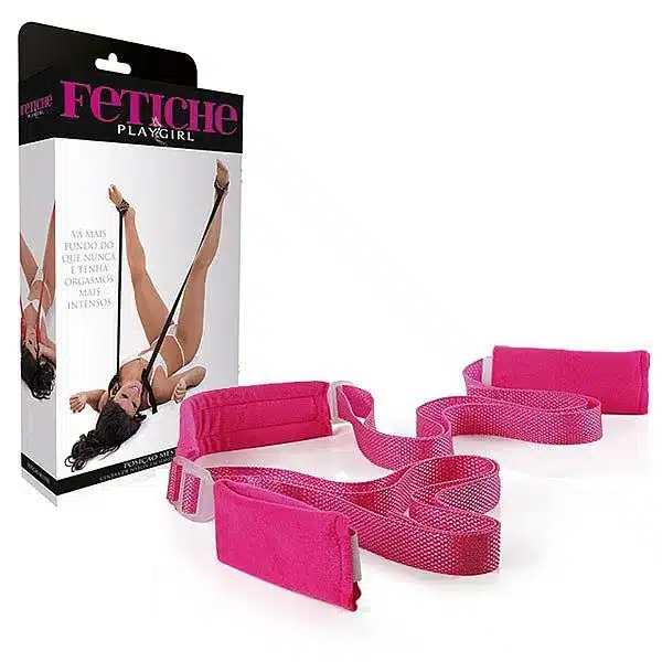 Kit Fetiche Posição Mestre na cor Rosa