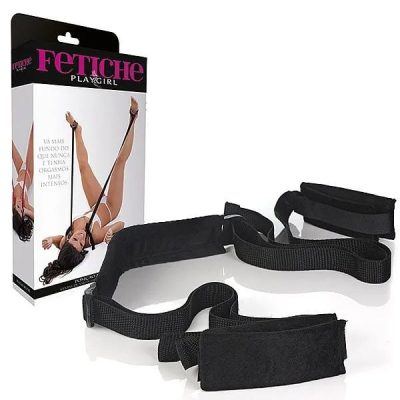 Fetish playgirl - Posição mestre na cor preto