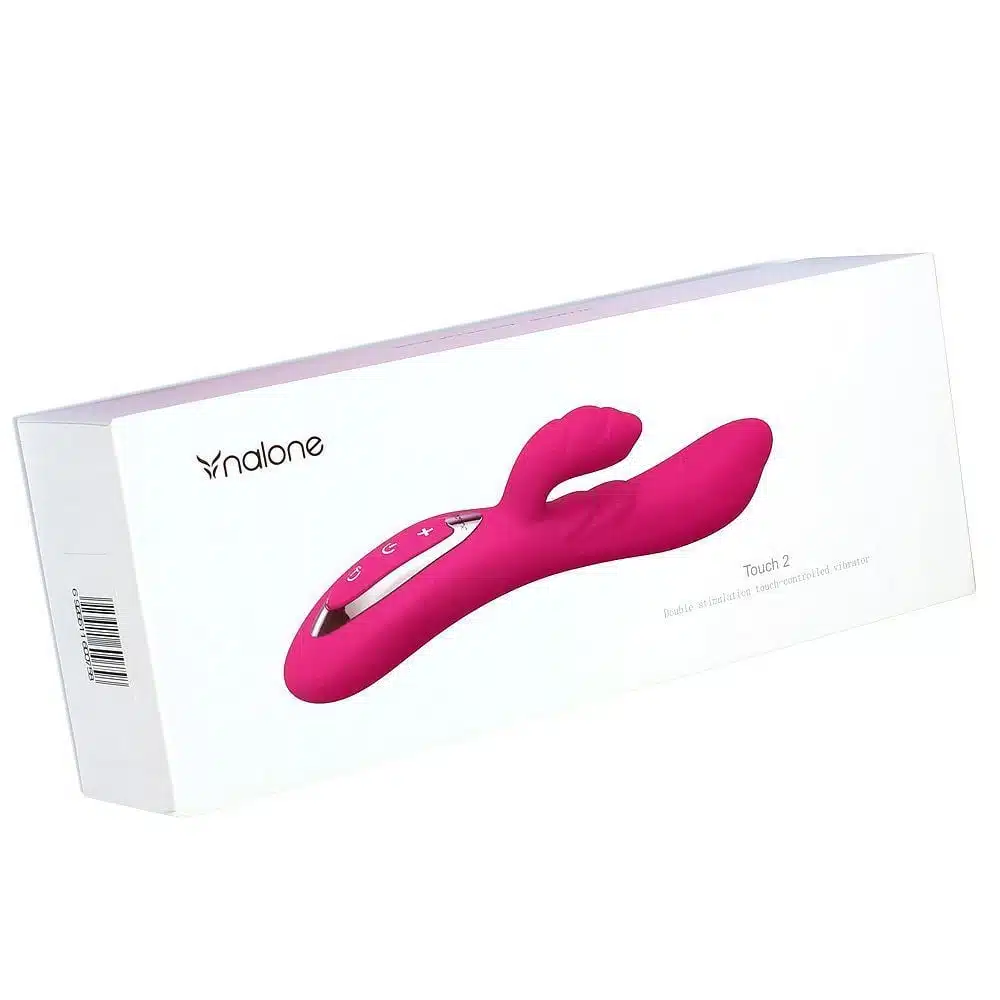 Nalone touch 2  vibrador estimulador de ponto g e clítoris recarregável com 7 modos de vibração, sensor de toque  Imagem 3