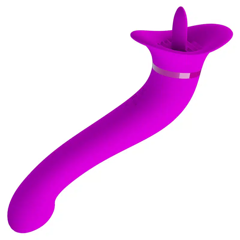 Faust vibrador com dupla estimulação e 12 modos de vibrações  Imagem 2