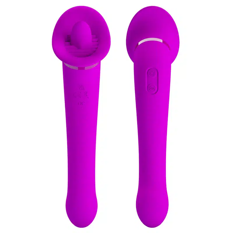 Faust vibrador com dupla estimulação e 12 modos de vibrações  Imagem 4