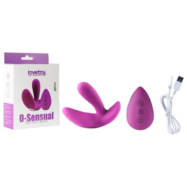 Lovetoy 0 - Sensual remote rider - Vibrador estimulador de ponto g e clitóris 11 modos de vibração com controle sem fio - Image 3