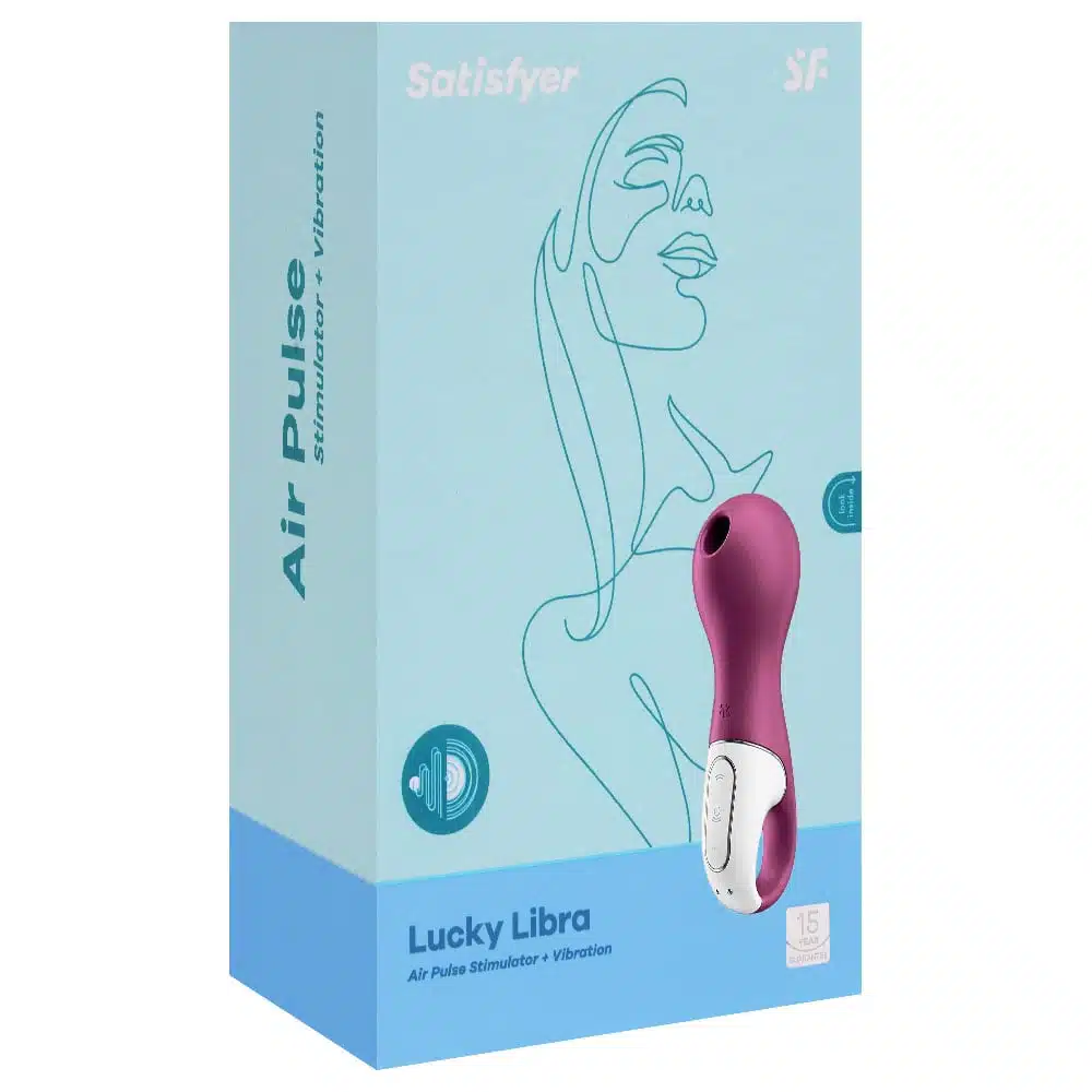 Estimulador Clitoriano Com 11 Intensidades De Sucção e Vibração  Satisfyer Lucky Libra  Imagem 7