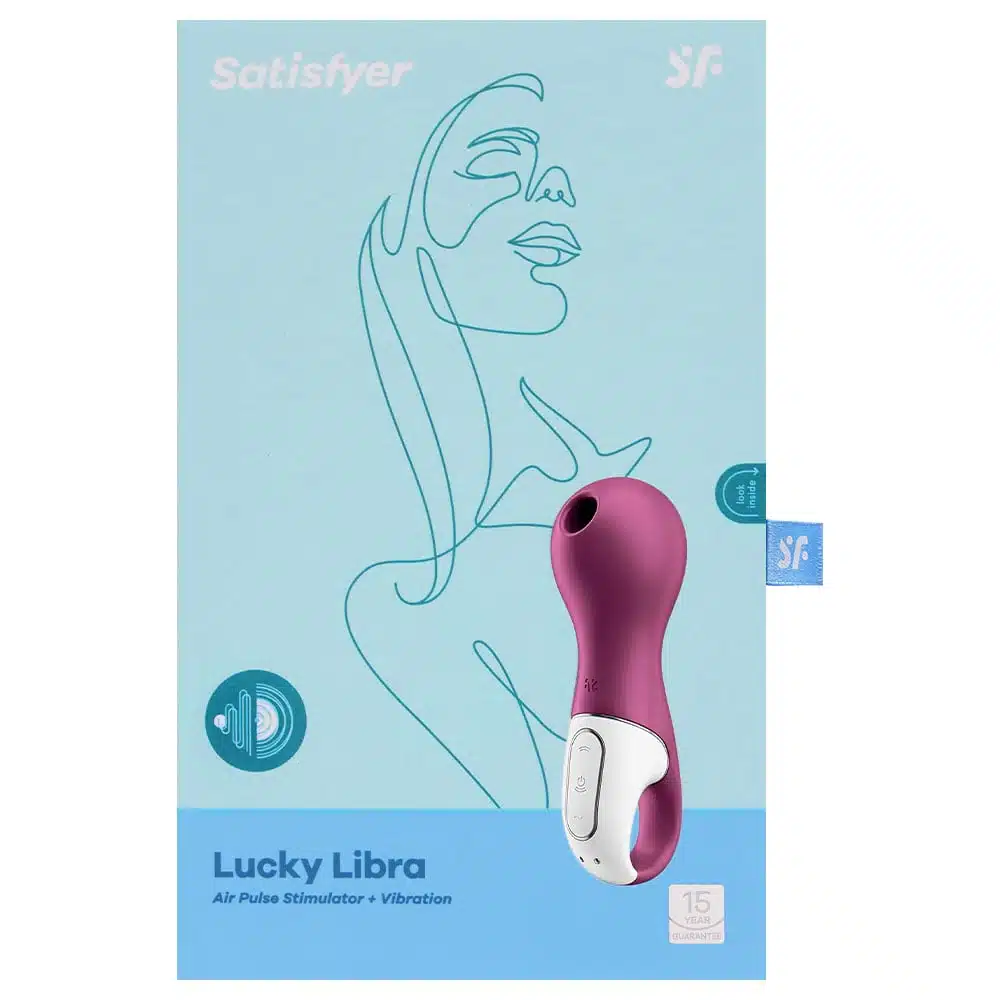 Estimulador Clitoriano Com 11 Intensidades De Sucção e Vibração  Satisfyer Lucky Libra  Imagem 8