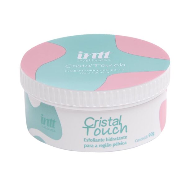 Cristal touch esfoliante pélvico e hidratante corporal 90g intt wellness - Image 3