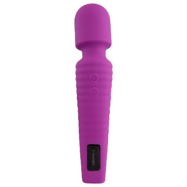 S-hande star - Vibrador massageador recarregável com 9 modos de vibração - 20 x 4 cm | cor: Roxo - Image 4