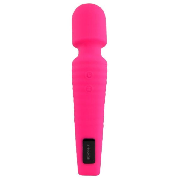 S-hande star - Vibrador massageador recarregável com 9 modos de vibração - 20 x 4 cm | cor: pink - Image 3