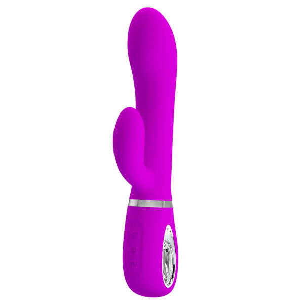 Pretty love ternence - Vibrador rotativo com estimulador de clítoris, recarregável em silicone com 4 modos de rotação - Image 2