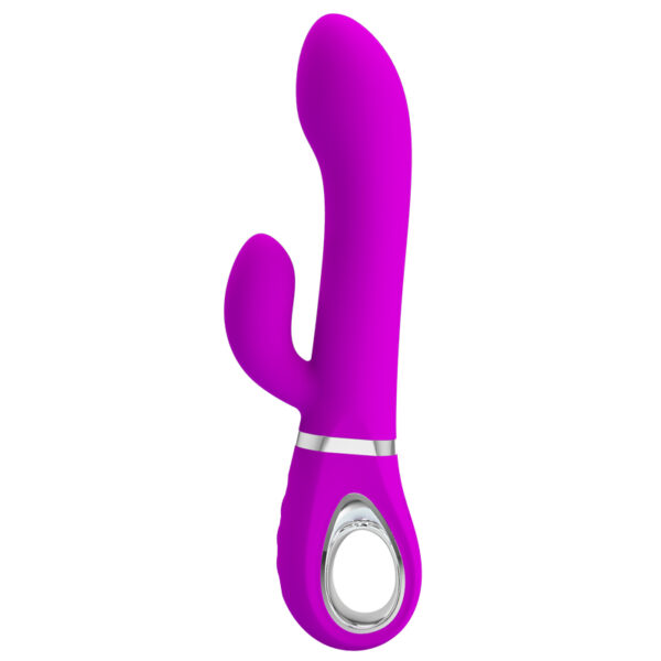 Pretty love ternence - Vibrador rotativo com estimulador de clítoris, recarregável em silicone com 4 modos de rotação - Image 3