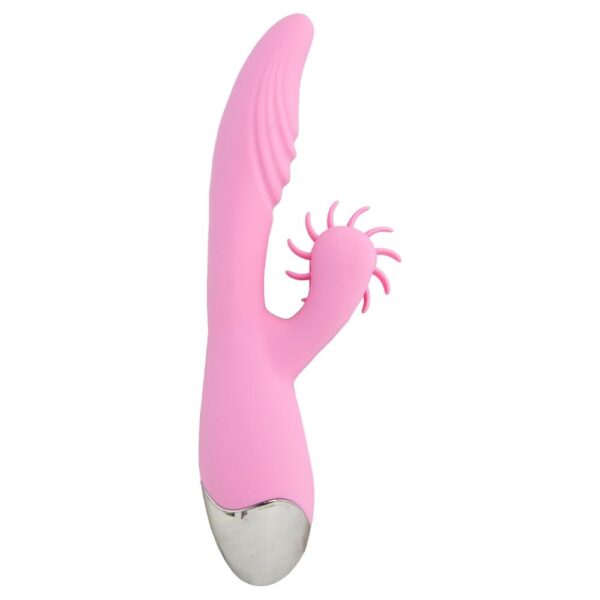 Dibe sex massager - Vibrador estimulador de ponto g e clítoris com efeito simulador de sexo oral com línguas giratóri - Image 2