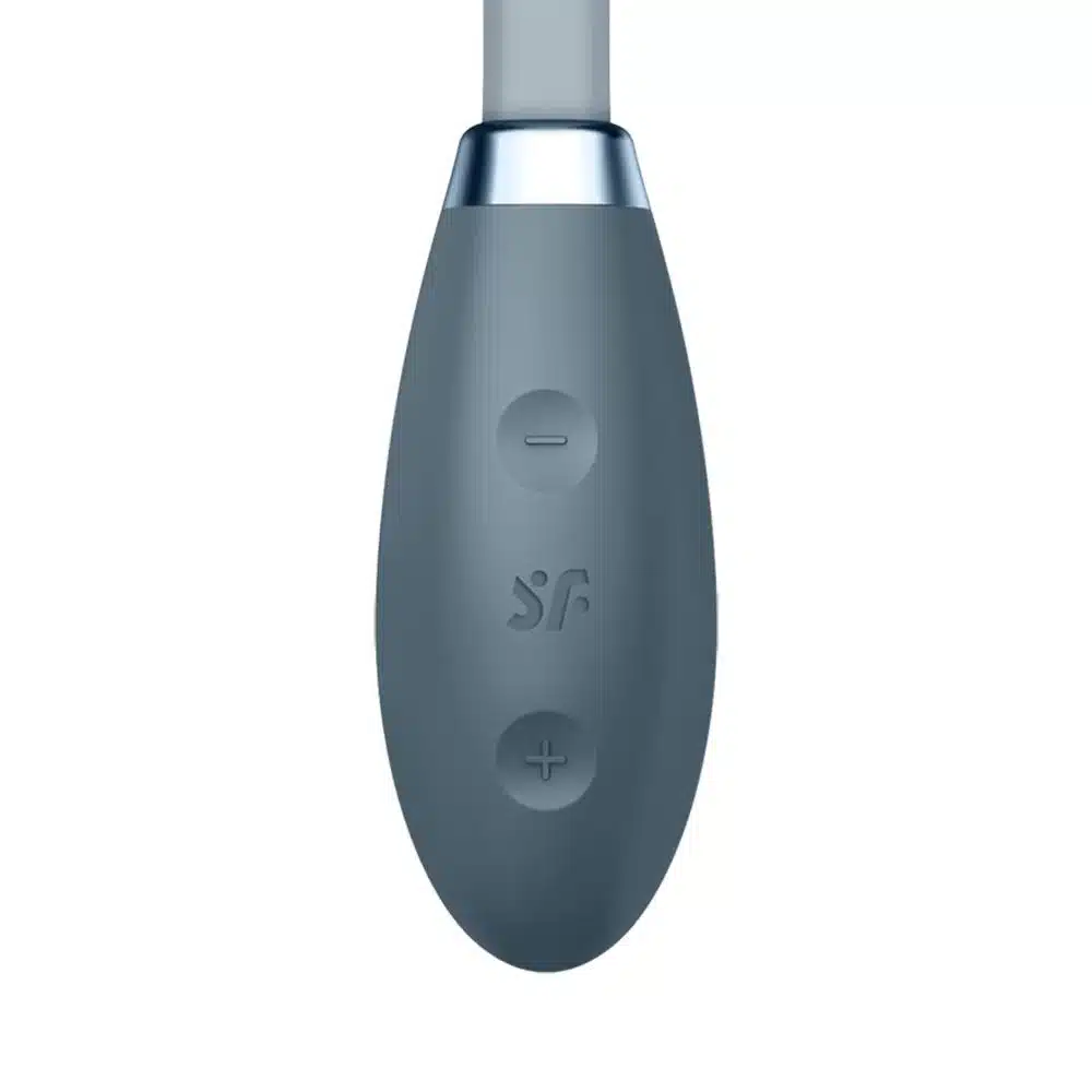 Satisfyer GSpot Flex 3 Grey  Vibrador de ponto G e clitoris  Imagem 2