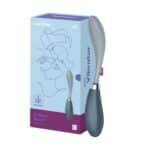 Satisfyer G-Spot Flex 3 Grey - Vibrador de ponto G e clitoris