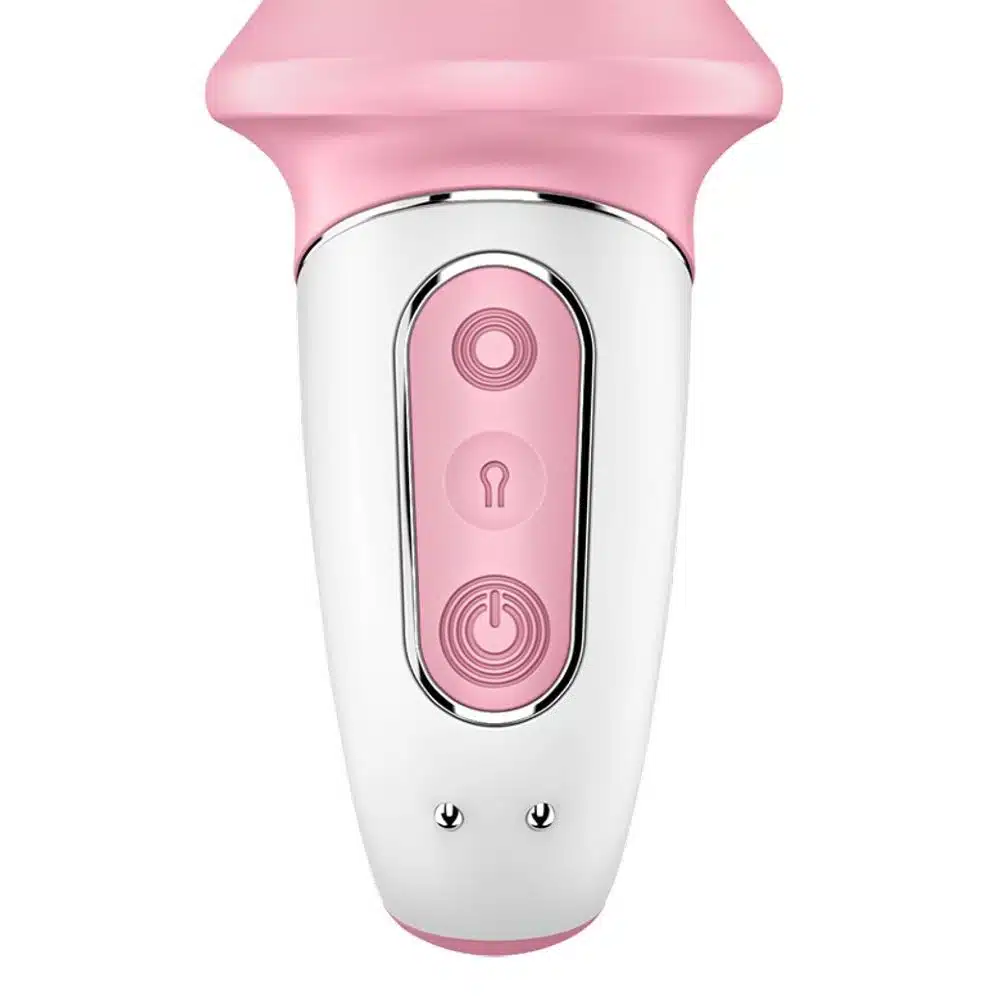 Satisfyer Air pump booty 5+ Vibrador inflável controlado por app inteligente  Rosa  Imagem 2