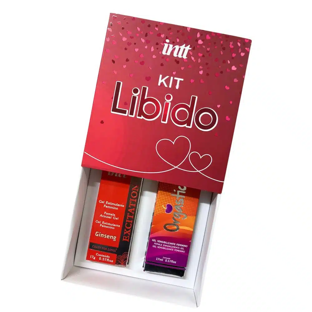 Kit libido Feminino com 1 Excitation 17 ml e 1 Orgastic intt  Imagem 2